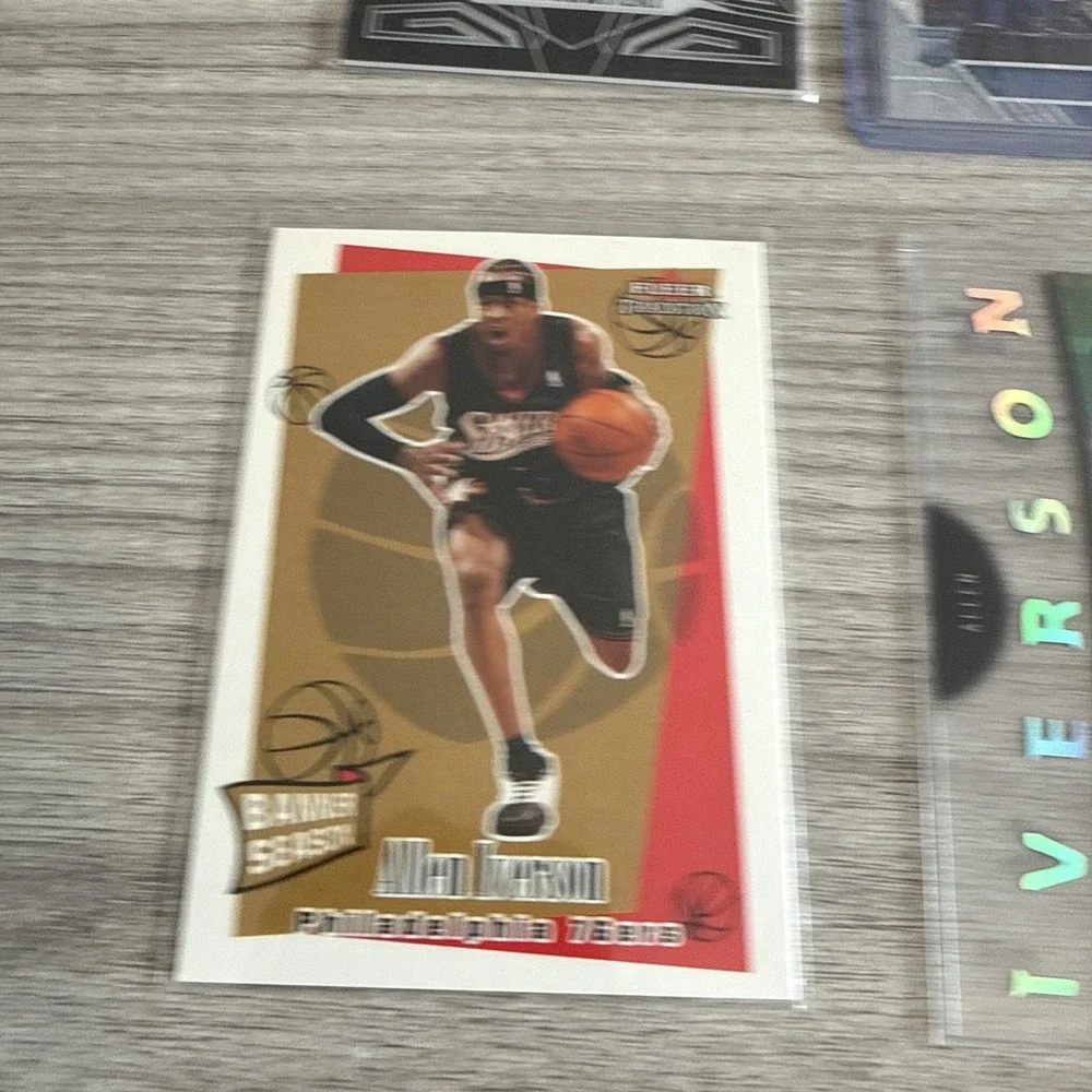 NBA Basketball Card Lot Rookies Vintage Topps Panini Johnson Iverson Dirk